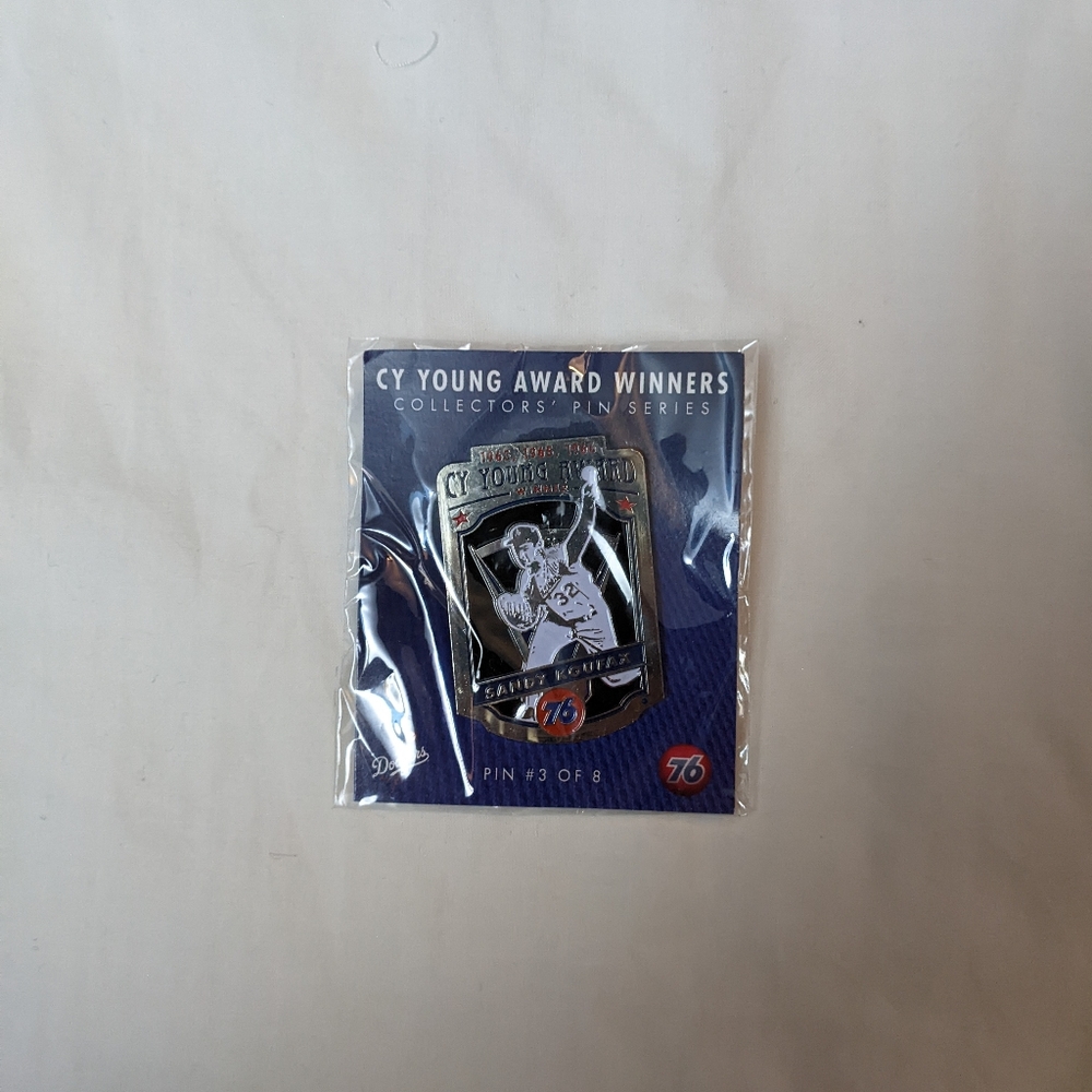 LA Dodgers Sandy Koufax Collectors Pin